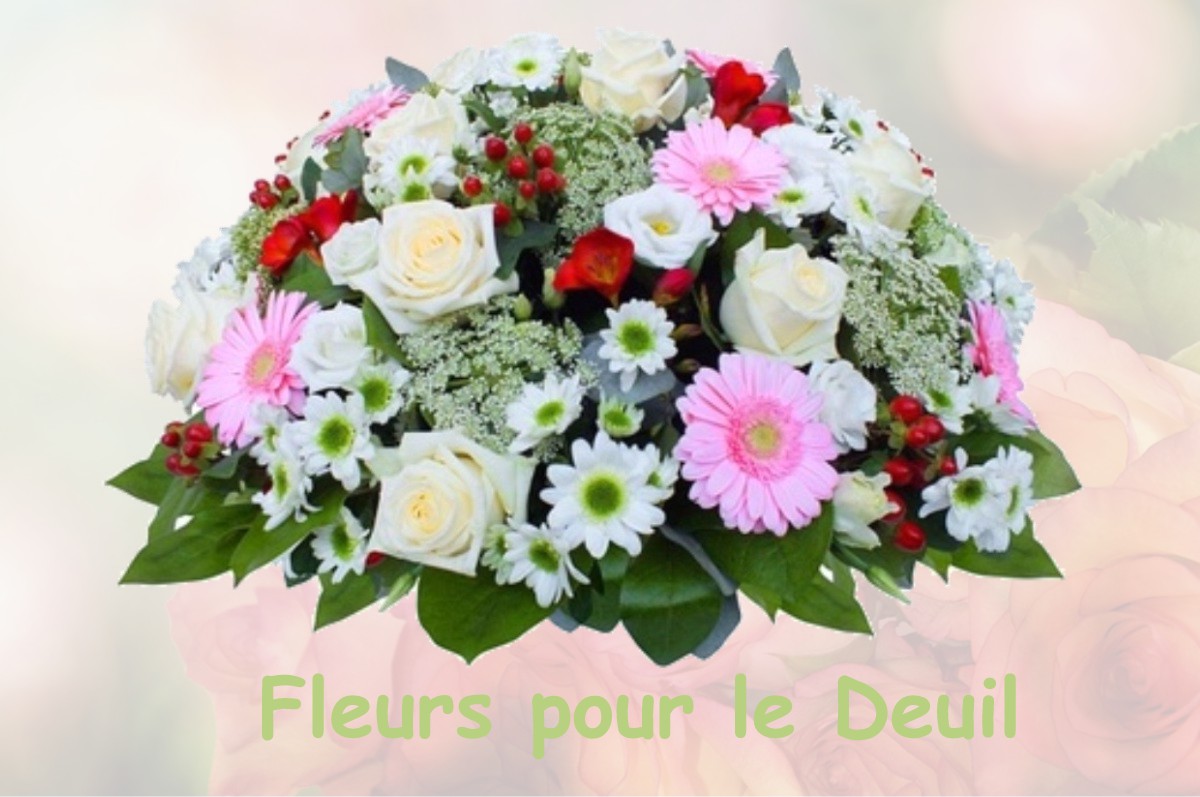 fleurs deuil COURBESSEAUX